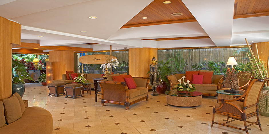 Bamboo Waikiki Hotel Lobby