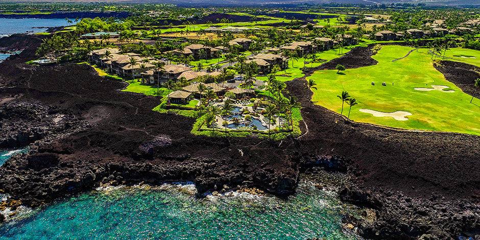 Aerial view of Halii Kai at Waikoloa