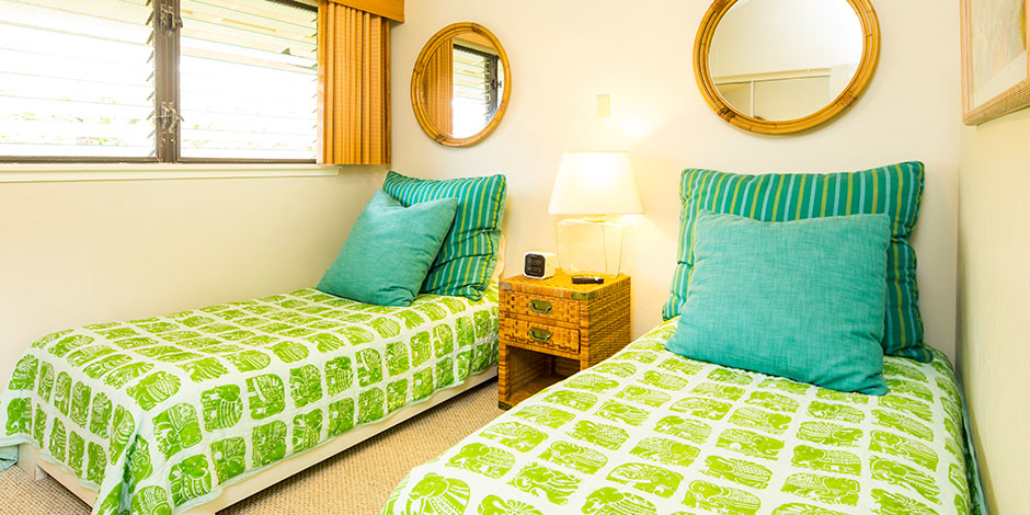 Bedroom at Poipu Shores Resort